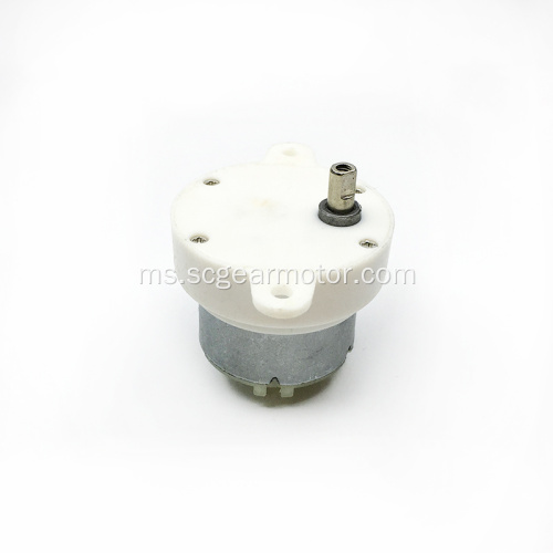 JS-40 24V 10RPM Motor gear dc paparan berputar